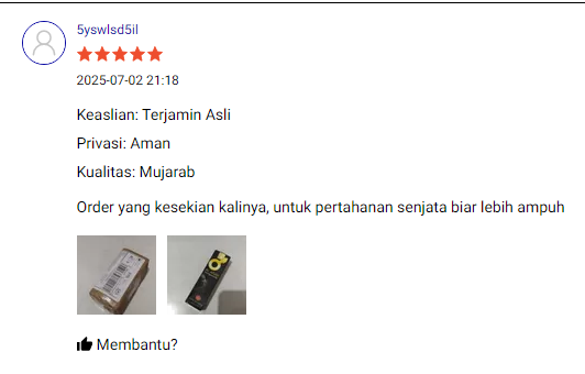 Testimoni Pengguna Obat Kuat Pria Oles Al Afiah Liquid Hygiene For Man