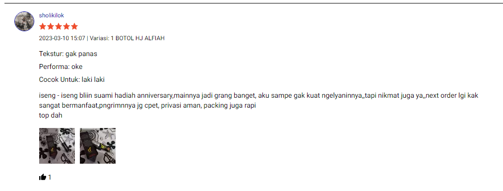 Testimoni Pengguna Obat Kuat Pria Oles Al Afiah Liquid Hygiene For Man