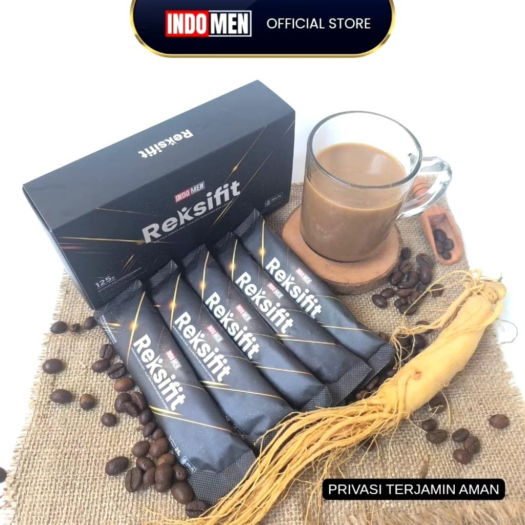 Kopi Obat Kuat INDOMEN REKSIFIT Asli Original  Pria Dewasa Premium