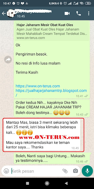 testimoni pengguna mahabbah cream hajar jahanam trp madu super tonik ontrus