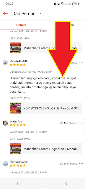 testimoni pengguna mahabbah cream hajar jahanam trp madu super tonik ontrus