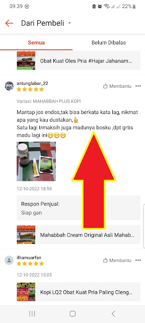 testimoni pengguna mahabbah cream hajar jahanam trp madu super tonik ontrus